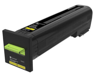 Lexmark 72K2XYE tonercartridge 1 stuk(s) Origineel Geel