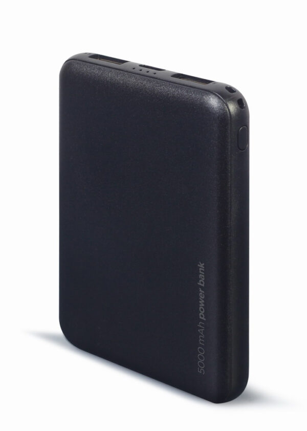 Gembird PB05-02 powerbank Lithium-Polymeer (LiPo) 5000 mAh Zwart - Afbeelding 2