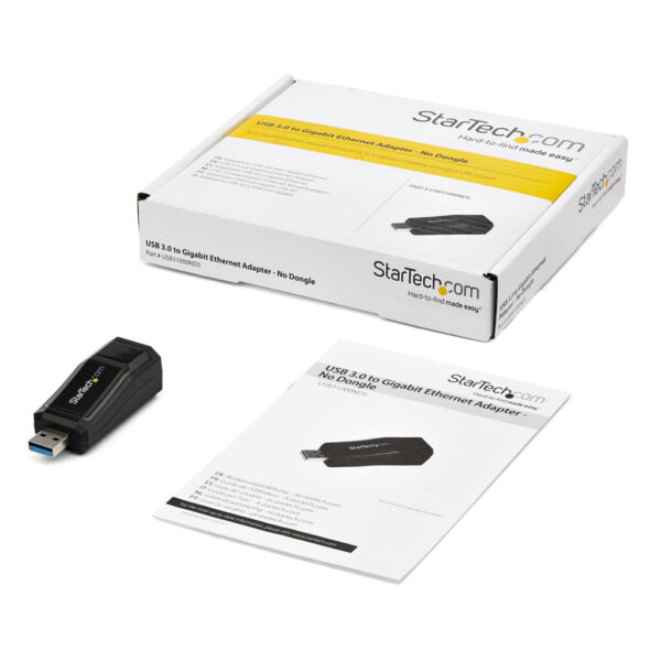 StarTech.com USB 3.0-naar-gigabit Ethernet NIC netwerkadapter – 10/100/1000 Mbps - Afbeelding 4