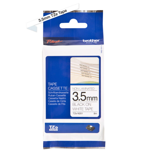 Brother TZE-N201 labelprinter-tape TZ - Afbeelding 2