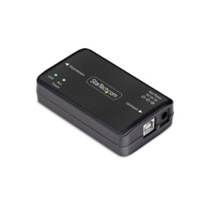 StarTech.com USB Galvanische Isolator, Tot 6KV, Electrische Ruisonderdrukking, IP40, DIN Rail Montage, Geïsoleerde Stroomfilte