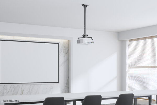 Neomounts CL25-550BL1 Beamer plafondbeugel - h 74,5-114,5 cm - Easy Install - full motion - Afbeelding 16