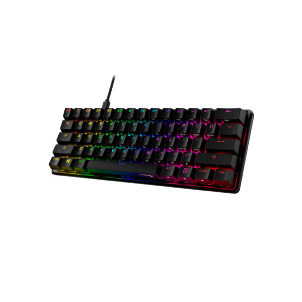 HyperX Alloy Origins 60 - mechanisch gamingtoetsenbord - HX Red (US-indeling) - Afbeelding 8