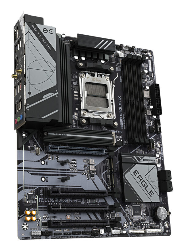 GIGABYTE B650 EAGLE AX moederbord AMD B650 Socket AM5 ATX - Afbeelding 3