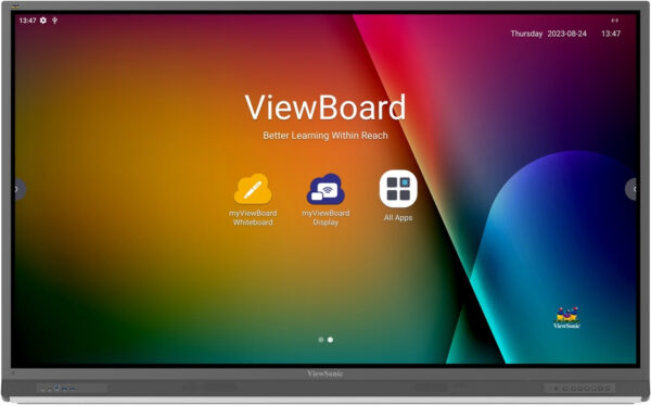 Viewsonic IFP7552-2F interactief whiteboard 190,5 cm (75") 3840 x 2160 Pixels Touchscreen Zwart HDMI - Afbeelding 4