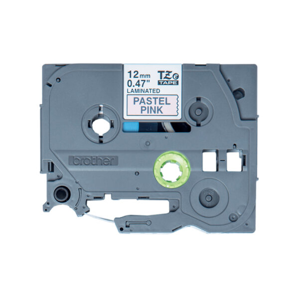 Brother TZEMQE31 labelprinter-tape Zwart op roze TZe - Afbeelding 2