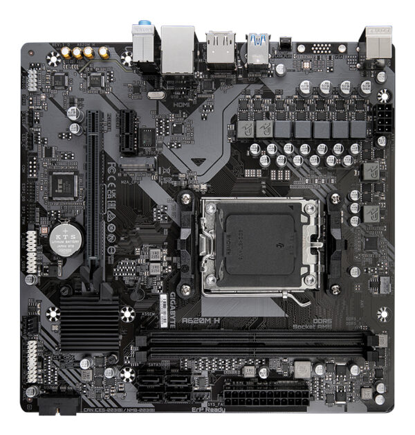 GIGABYTE A620M H moederbord AMD A620 Socket AM5 micro ATX - Afbeelding 4