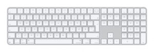 Apple Magic toetsenbord Universeel USB + Bluetooth QWERTY Deens Wit