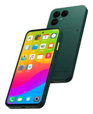Fairphone The (Gen 6) 16 cm (6.31") Dual SIM Android 15 5G USB Type-C 8 GB 256 GB 4415 mAh Groen