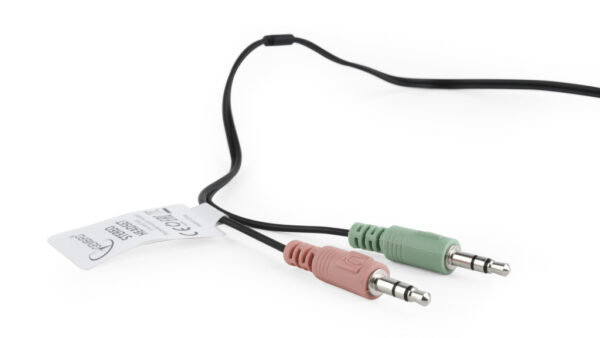 Gembird MHS-903 hoofdtelefoon/headset Bedraad Hoofdband Oproepen/muziek Zwart, Rood, Zilver - Afbeelding 4
