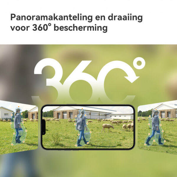 Imou AOV PT 5MP Torentje IP-beveiligingscamera Buiten 2880 x 1620 Pixels Muur - Afbeelding 18