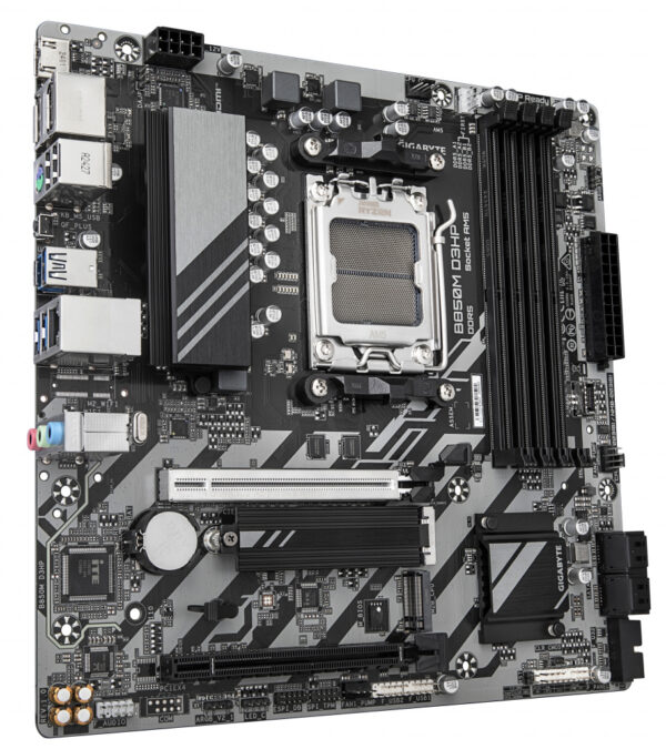GIGABYTE B850M D3HP moederbord AMD B850 Socket AM5 micro ATX - Afbeelding 3