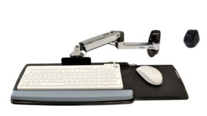 Ergotron LX Wall Mount Keyboard Arm Zilver