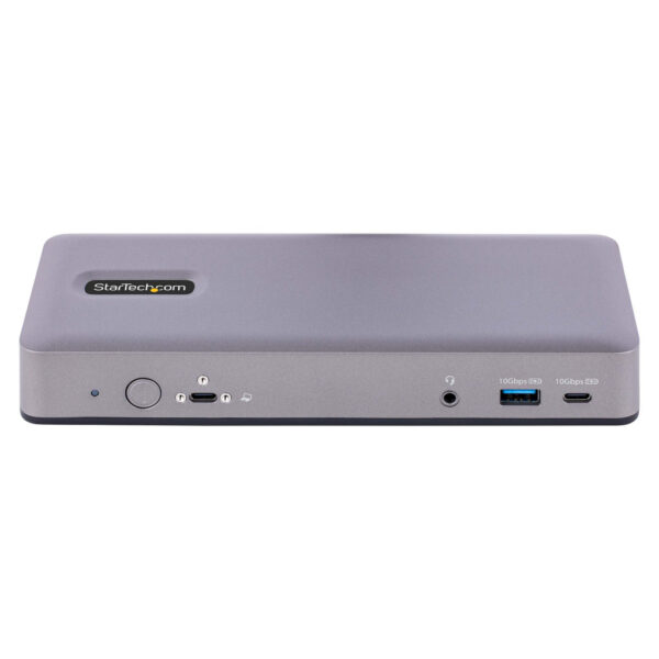StarTech.com USB-C Docking Station, Multi Monitor USB-C Dock, HDMI/DP/DP Alt-mode, 3x 4K30 / 2x 4K60, 7-Port USB Hub, 60W Power - Afbeelding 2