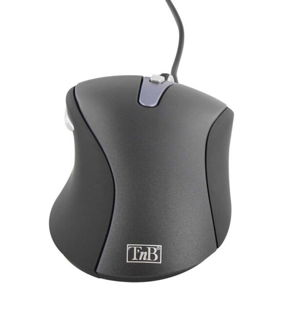 T'nB MOFFICE muis Kantoor Rechtshandig USB Type-A Optisch 2400 DPI - Afbeelding 2