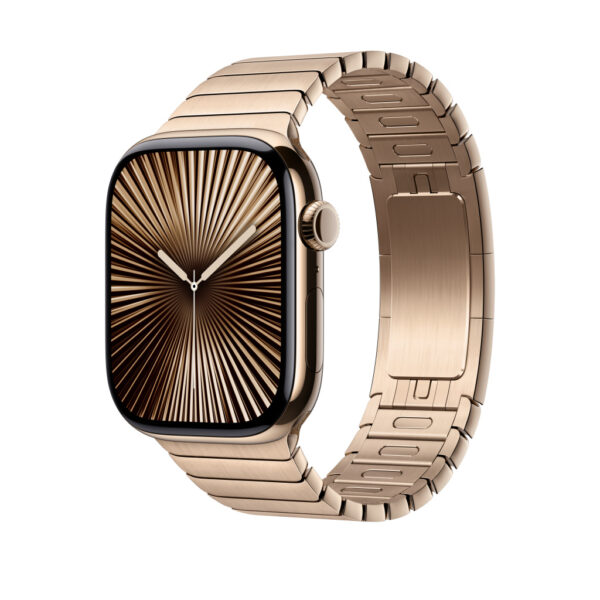 Apple MXMH3ZM/A slimme draagbare accessoire Band Goud Roestvrijstaal - Afbeelding 2
