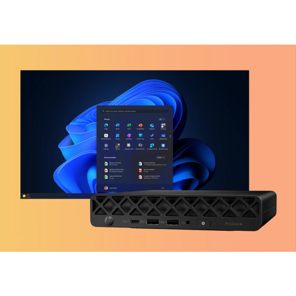 HP ProDesk 4 Mini G1i AI Intel Core Ultra 5 235T 16 GB DDR5-SDRAM 512 GB SSD Windows 11 Pro Mini PC AI PC Zwart - Afbeelding 9