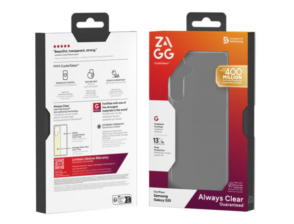 ZAGG Crystal Palace mobiele telefoon behuizingen 15,8 cm (6.2") Hoes Transparant - Afbeelding 4