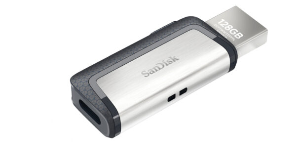 SanDisk Ultra Dual Drive USB Type-C USB flash drive 128 GB USB Type-A / USB Type-C 3.2 Gen 1 (3.1 Gen 1) Zwart, Zilver - Afbeelding 2