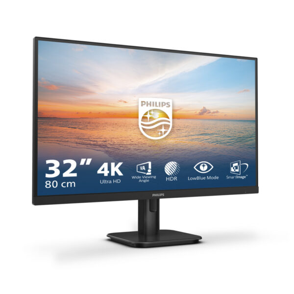 Philips 1000 series 32E1N1800LA/00 LED display 80 cm (31.5") 3840 x 2160 Pixels 4K Ultra HD LCD Zwart - Afbeelding 6