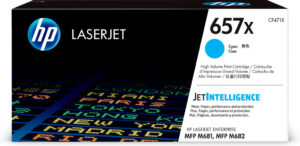HP 657X originele high-capacity cyaan LaserJet tonercartridge