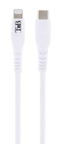 T'nB CBLTC01WH Lightning-kabel 1 m Wit