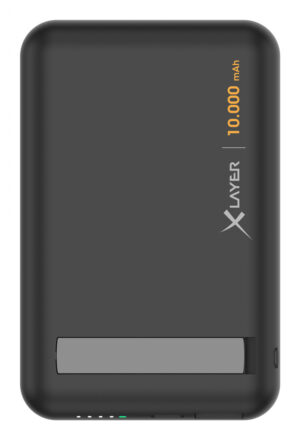 XLayer MagFix Pro 2 Lithium-Polymeer (LiPo) 10000 mAh Draadloos opladen Zwart