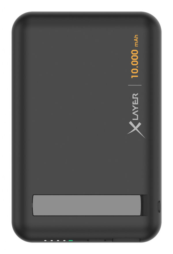 XLayer MagFix Pro 2 Lithium-Polymeer (LiPo) 10000 mAh Draadloos opladen Zwart