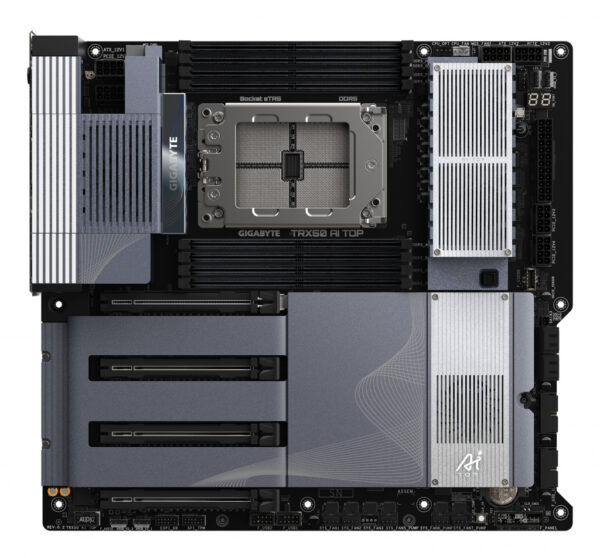GIGABYTE TRX50 AI TOP moederbord AMD TRX50 Socket sTR5 Verlengd ATX - Afbeelding 2