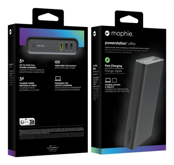 mophie Powerstation Ultra 25000 mAh Zwart - Afbeelding 5