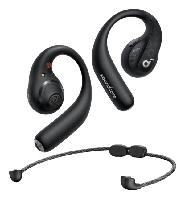 Soundcore AeroFit Pro Headset Draadloos oorhaak Gesprekken/Muziek/Sport/Elke dag Bluetooth Zwart