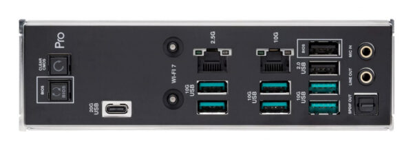 ASUS Pro WS TRX50-SAGE WIFI AMD TRX50 Socket sTR5 SSI CEB - Afbeelding 6