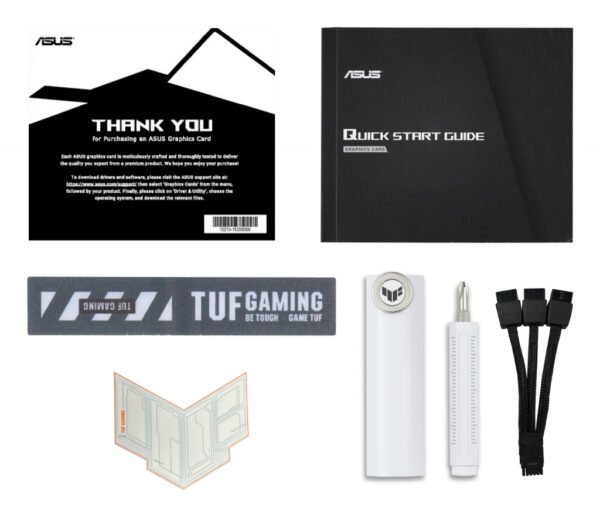 ASUS TUF Gaming TUF-RTX5070TI-O16G-WHITE-GAMING NVIDIA GeForce RTX 5070 Ti 16 GB GDDR7 - Afbeelding 10