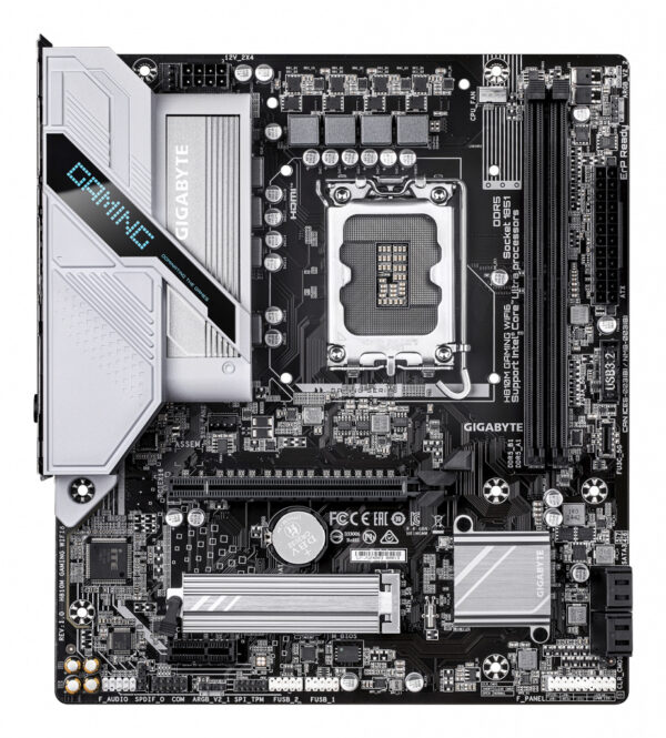 GIGABYTE H810M GAMING WIFI6 moederbord Intel H810 LGA 1851 (Socket V1) micro ATX - Afbeelding 2