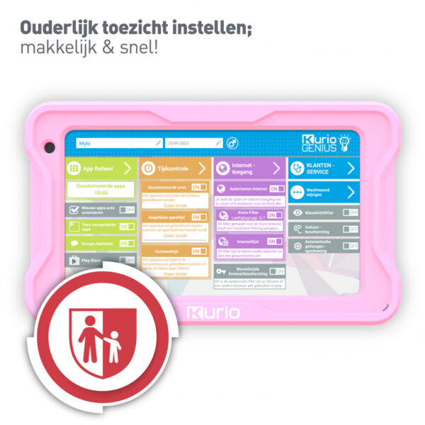 Kurio Tab lite 32 GB Wifi Roze - Afbeelding 10