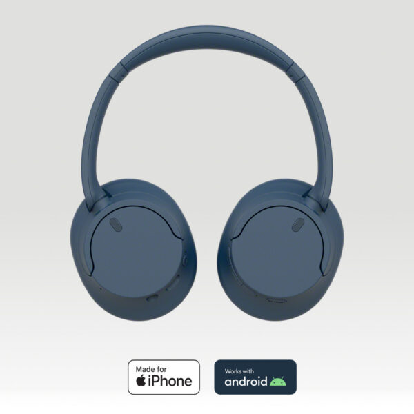 Sony WH-CH720N Headset Bedraad en draadloos Hoofdband Oproepen/muziek USB Type-C Bluetooth Blauw - Afbeelding 4