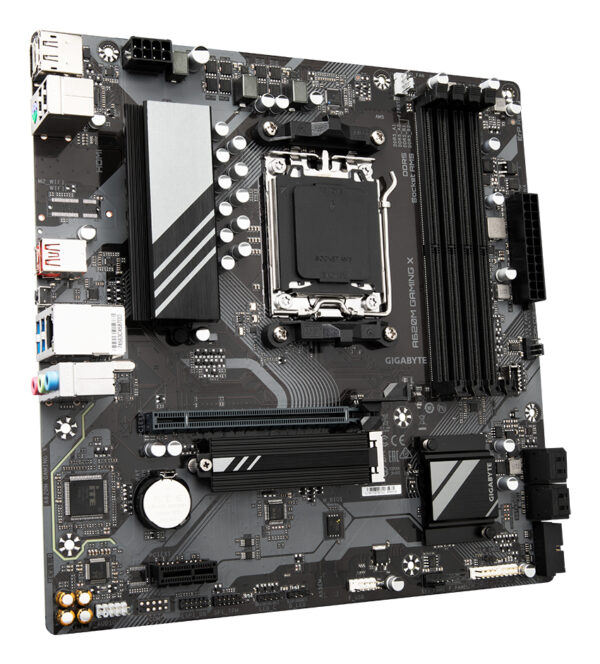 GIGABYTE A620M GAMING X moederbord AMD A620 Socket AM5 micro ATX - Afbeelding 3