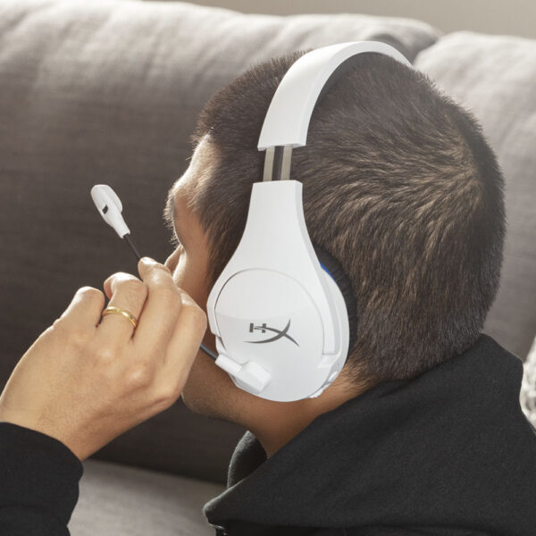 HyperX Cloud Stinger Core - draadloze gamingheadset (wit-blauw) - PS5-PS4 - Afbeelding 10