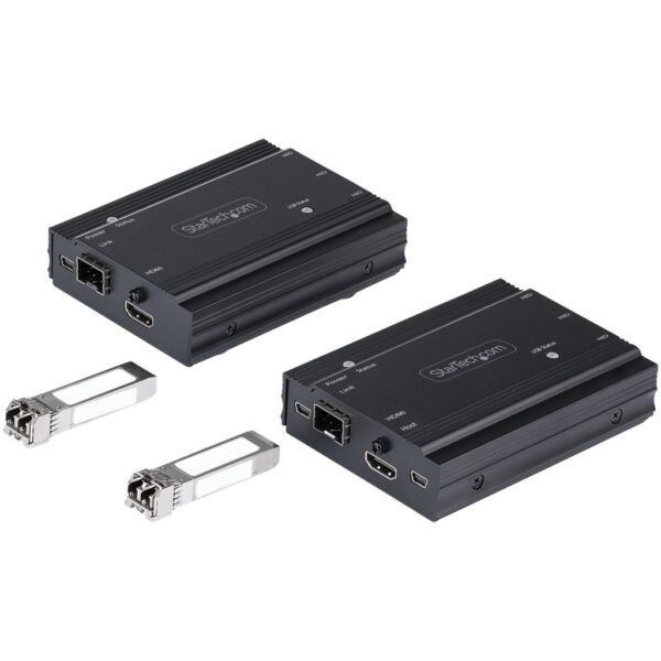 StarTech.com 4K HDMI KVM Extender over Glasvezel/FIber, HDMI Video & USB Remote KVM Switch/Console Extender tot 300m (MultiMode) - Afbeelding 2