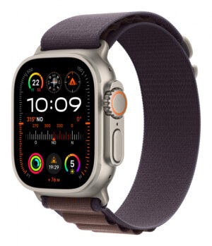 Apple Watch Ultra 2 OLED 49 mm Digitaal 410 x 502 Pixels Touchscreen 4G Titanium GPS