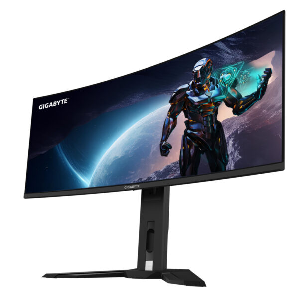 GIGABYTE MO34WQC2 computer monitor 86,4 cm (34") 3440 x 1440 Pixels Wide Quad HD OLED Zwart - Afbeelding 3