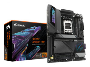 GIGABYTE X870E AORUS PRO moederbord AMD X870E Socket AM5 ATX