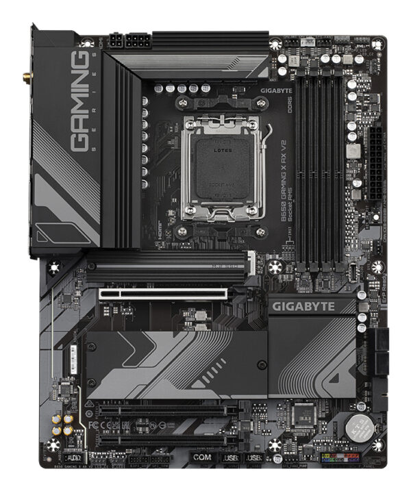 GIGABYTE B650 GAMING X AX V2 moederbord AMD B650 Socket AM5 ATX - Afbeelding 2