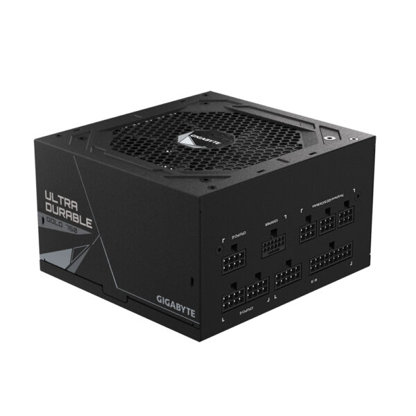 GIGABYTE UD750GM PG5 power supply unit 750 W 20+4 pin ATX ATX Zwart - Afbeelding 3
