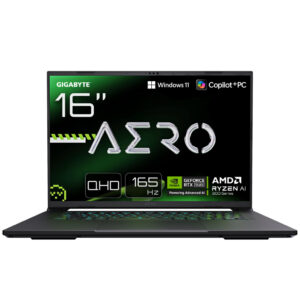 GIGABYTE AERO X16 2WHA3EEC65AP laptop Copilot+ PC AMD Ryzen AI 9 HX 370 40,6 cm (16") WQXGA 32 GB DDR5-SDRAM 2 TB SSD NVIDIA Ge