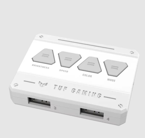 ASUS TUF GAMING TF120 ARGB WHITE EDITION 3IN1 Computer behuizing Luchtkoeler 12 cm Wit 3 stuk(s) - Afbeelding 2