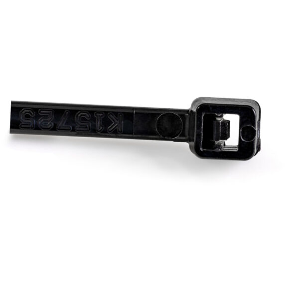 StarTech.com 15 cm Zwarte Kabelbinders 3 mm Breed, 39 mm Bundeldiameter, 18 kg Treksterkte Zelfsluitende Snelbinders uit Nylon - Afbeelding 3