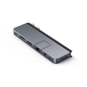HYPER HD575-GRY-GL interface hub USB 3.2 Gen 1 (3.1 Gen 1) Type-C 5000 Mbit/s Grijs