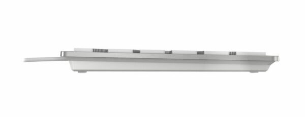 CHERRY KC 6000 SLIM FOR MAC toetsenbord Kantoor USB QWERTZ Duits Zilver - Afbeelding 3