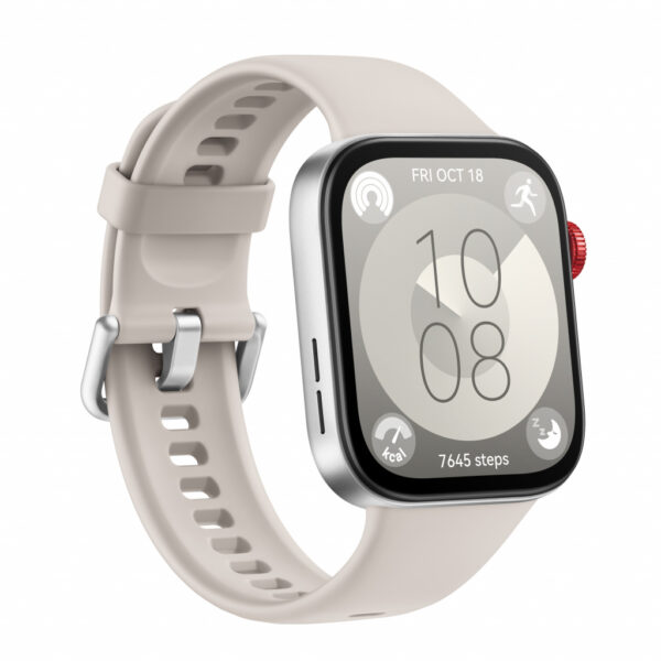 Huawei WATCH Fit 3 4,62 cm (1.82") AMOLED 43.2 mm Digitaal 408 x 480 Pixels Touchscreen Zilver Wifi GPS - Afbeelding 2